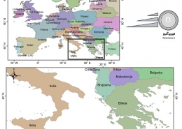 shapefile of European countries