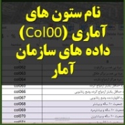 تصویر محصول اسامی (برچسب لیبل ای لیس) ستون های آماری