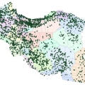 شیپفایل GIS ایستگاه های هواشناسی و اقلیمی ایران